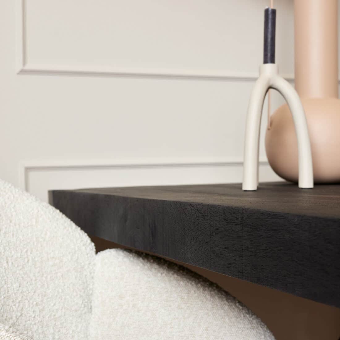 Starfurn Eettafel Boaz Black 140 Cm