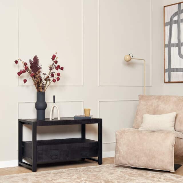 Starfurn Tv Meubel Boaz Black 100 Cm