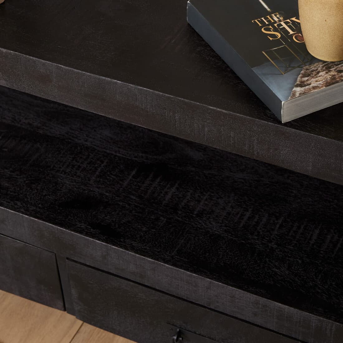 Starfurn Tv Meubel Boaz Black 100 Cm