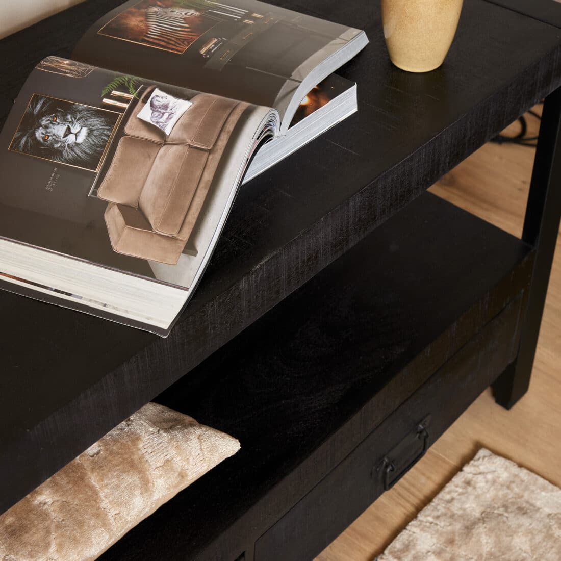 Starfurn Tv Meubel Boaz Black 220 Cm