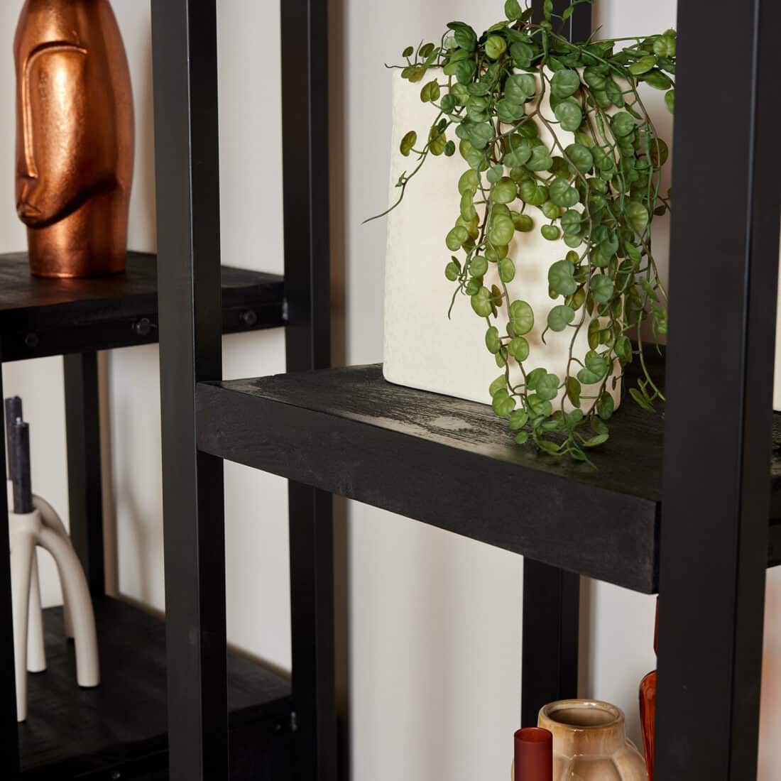 Starfurn Boekenkast Boaz Black 55 Cm Deur