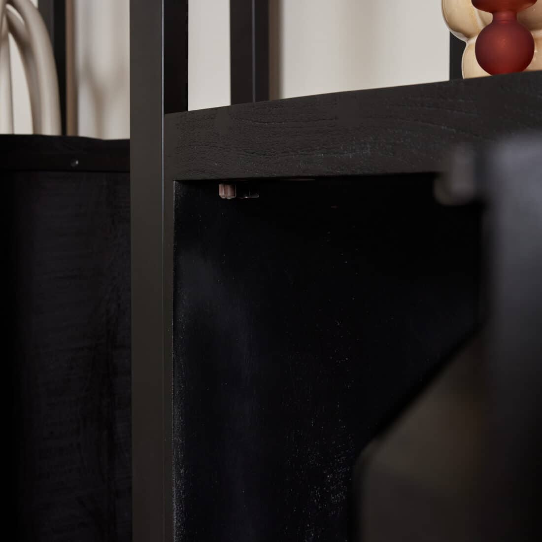 Starfurn Boekenkast Boaz Black 55 Cm Deur