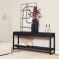 Starfurn Sidetable Boaz Black | 180 cm