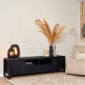 Starfurn Tv meubel Boaz Black | 200 cm | met deuren en lades
