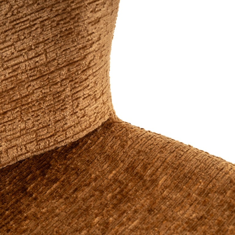 stof Richmond Interiors eetkamerstoel Odarby cognac (Set van 2)