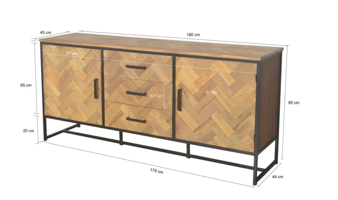 Livingfurn Dressoirs Accent 180cm