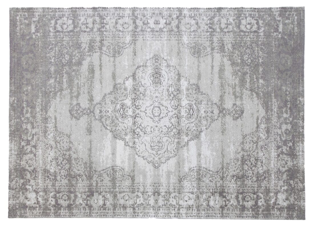 Livingfurn Vloerkleden Brix Kelly Charcoal Grey 200 215 290 Cm