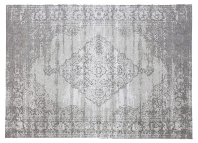 Livingfurn Vloerkleden Brix Kelly Charcoal Grey 200 215 290 Cm