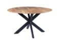Livingfurn Eetkamertafels Oslo Round Acasia 130 cm