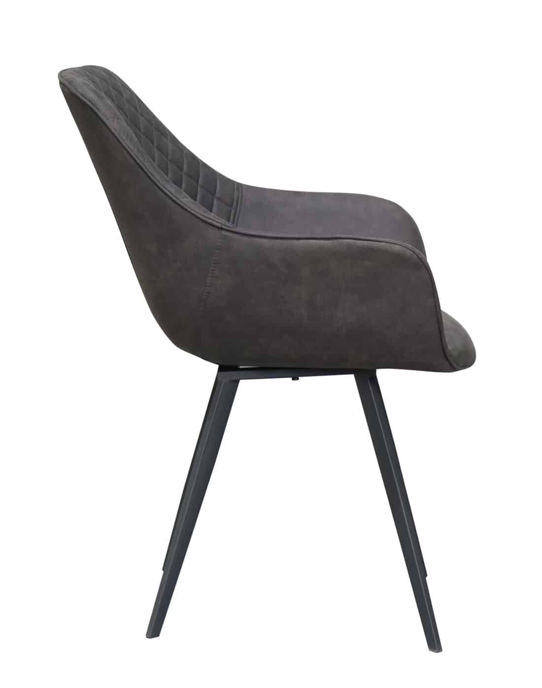 Livingfurn Eetkamerstoelen Luca Antraciet