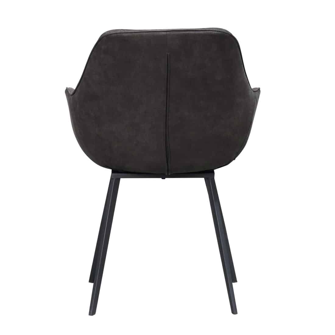 Livingfurn Eetkamerstoelen Luca Antraciet