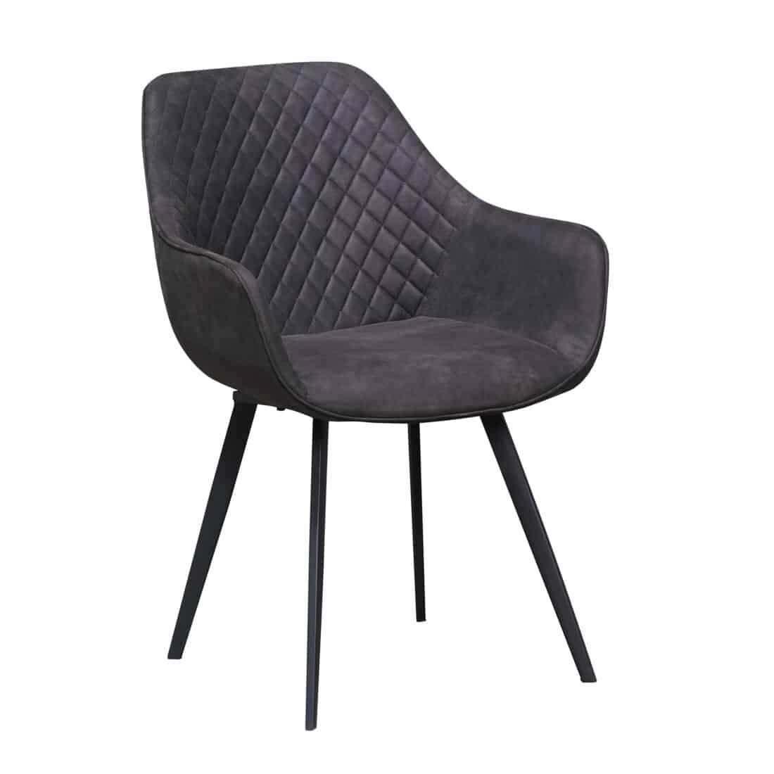 Livingfurn Eetkamerstoelen Luca Antraciet
