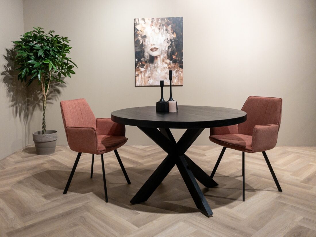 Livingfurn Eetkamertafels Kala Round 120cm