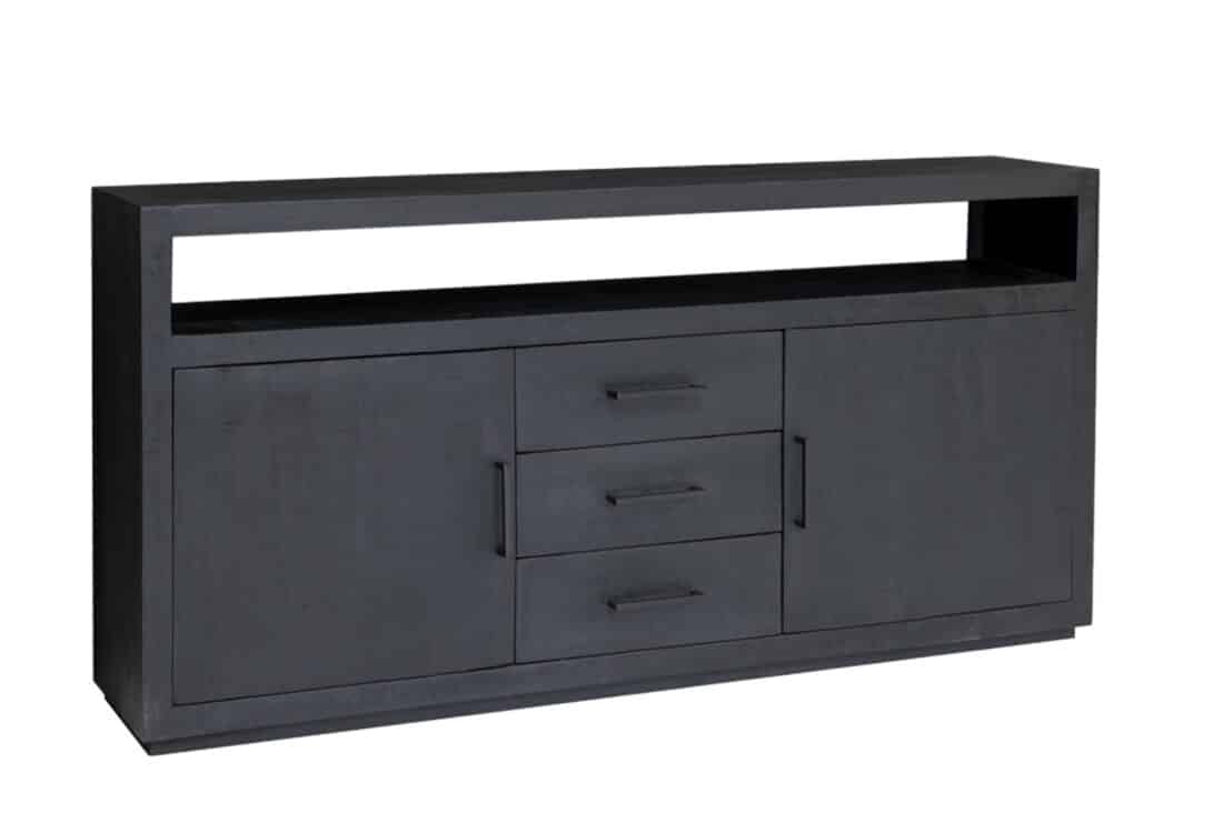 Livingfurn Dressoirs Jaxx Black 180cm