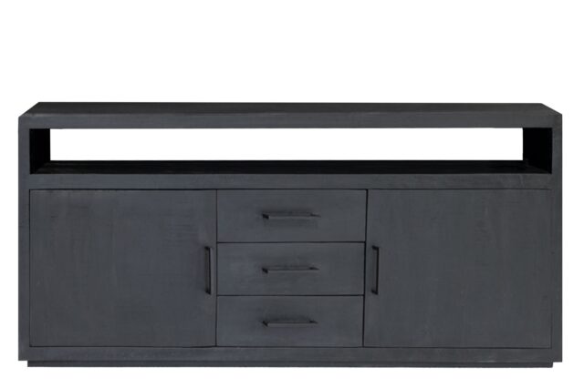 Livingfurn Dressoirs Jaxx Black 180cm