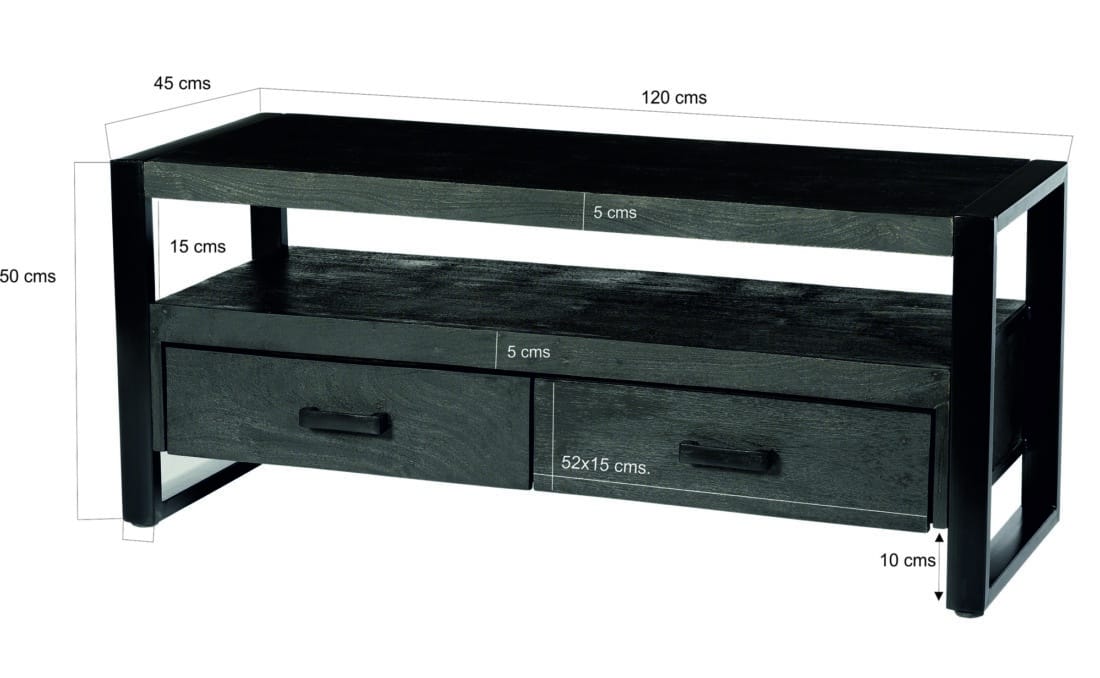 Livingfurn Tv Meubelen Norris 120 Cm