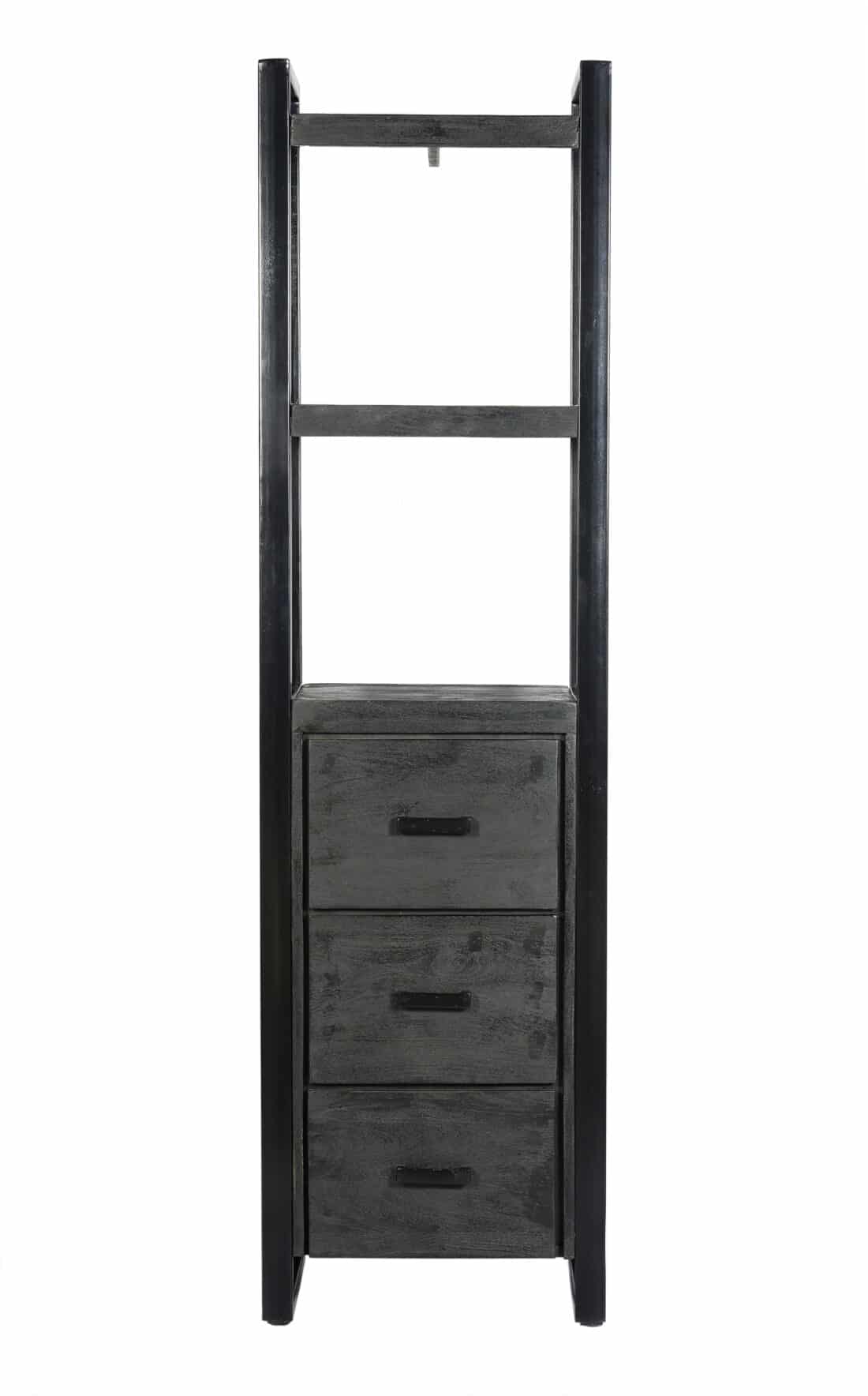 Livingfurn Boekenkasten Norris 3 Laden 55 Cm