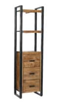 Livingfurn Boekenkasten Nairobi 3 laden 55 cm