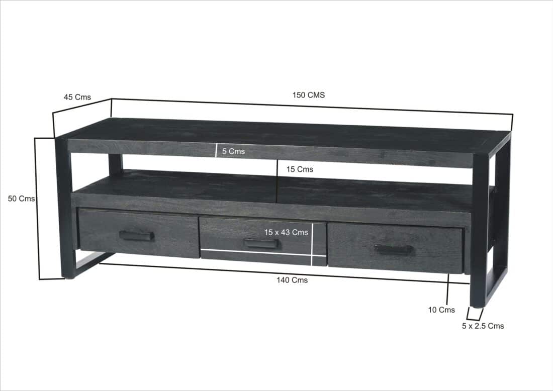 Livingfurn Tv Meubelen Norris 150 Cm