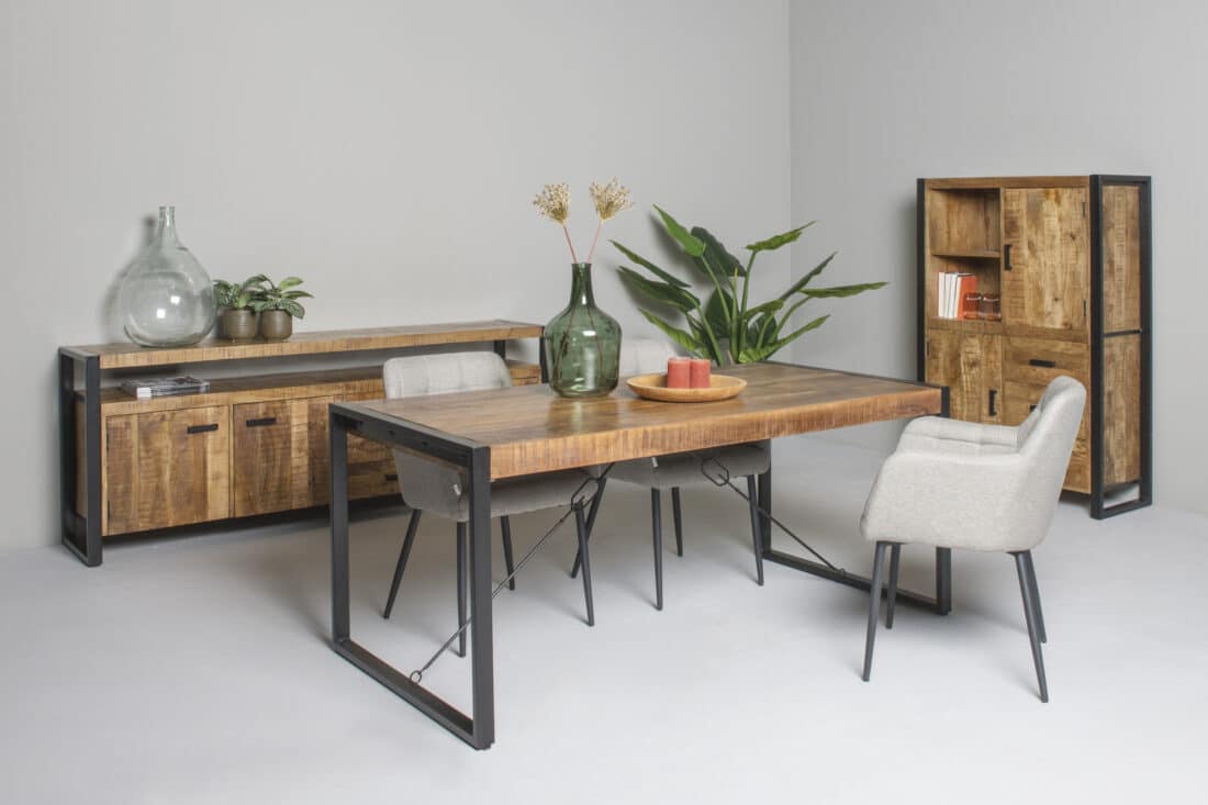 Livingfurn Eetkamertafels Nairobi 220 215 100 Cm