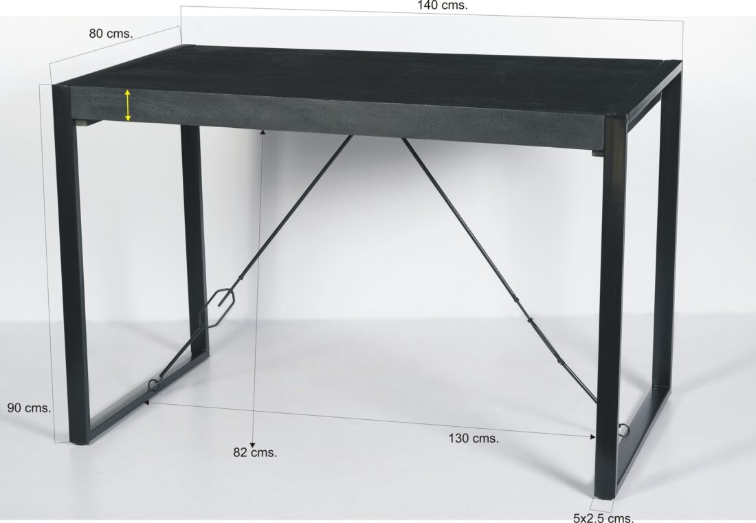 Livingfurn Bartafels Norris Bar Table 140cm