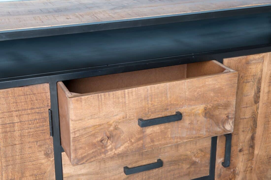 Livingfurn Dressoirs Sturdy Open 180 Cm