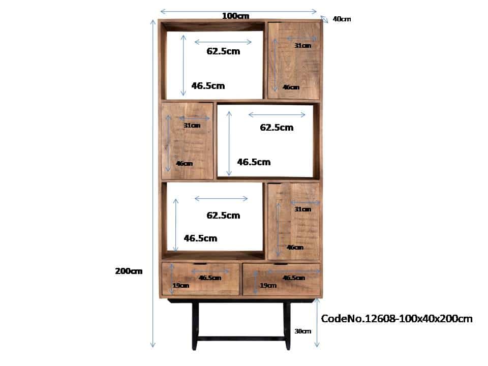 Livingfurn Kabinetten Valdez 100cm
