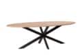Livingfurn Eetkamertafels Oslo Oval Acasia 180cm