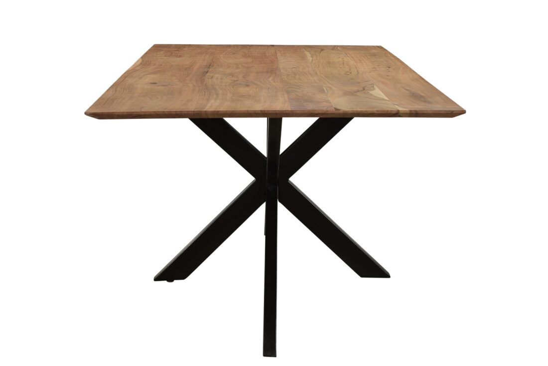 Livingfurn Eetkamertafels Oslo Spider Acasia 180 Cm