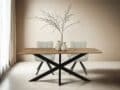 Livingfurn eettafel Oslo Spider Acasia 180 cm
