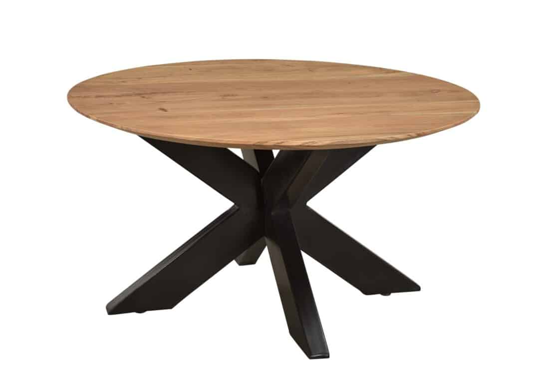 Livingfurn Salontafels Oslo Round Acasia 80 Cm
