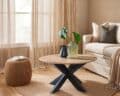 Livingfurn salontafel Oslo Round Acasia 80 cm