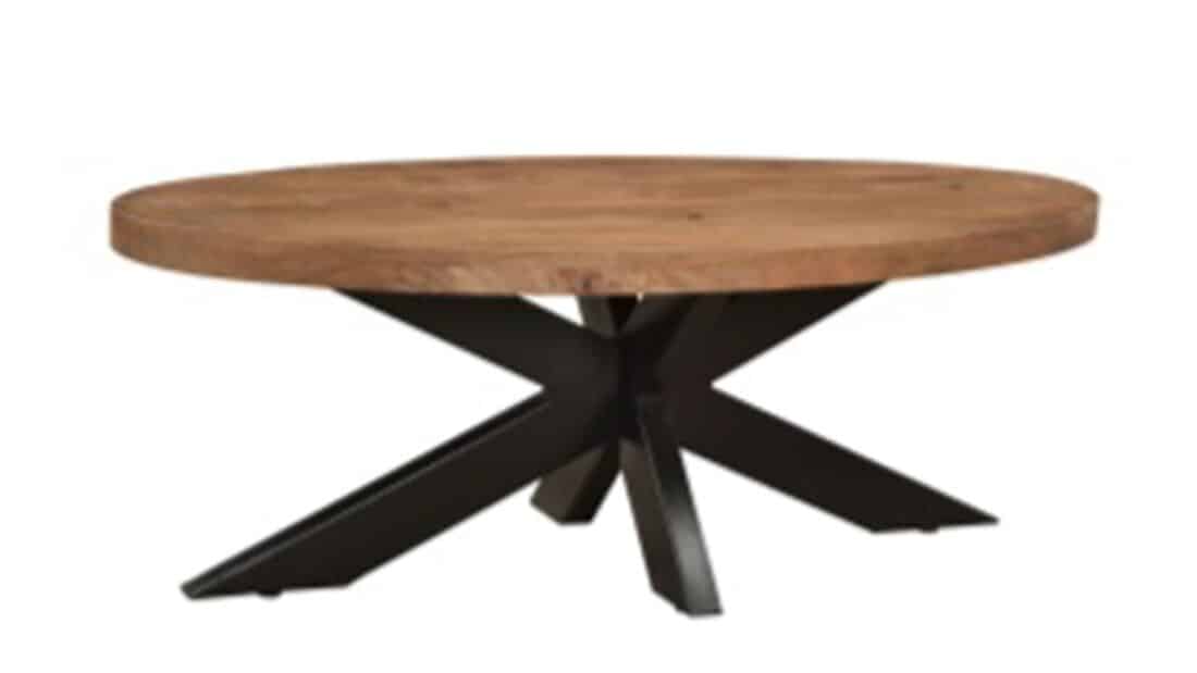 Livingfurn Salontafels Sturdy Oval 130 Cm