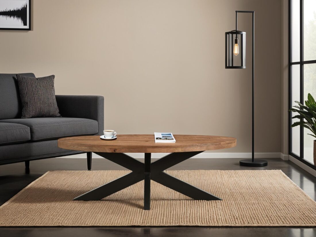 Livingfurn Salontafels Sturdy Oval 130 Cm