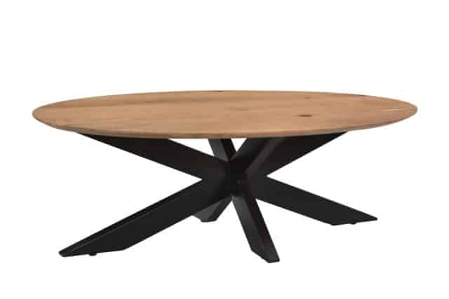 Livingfurn Salontafels Oslo Oval Acasia 130 Cm