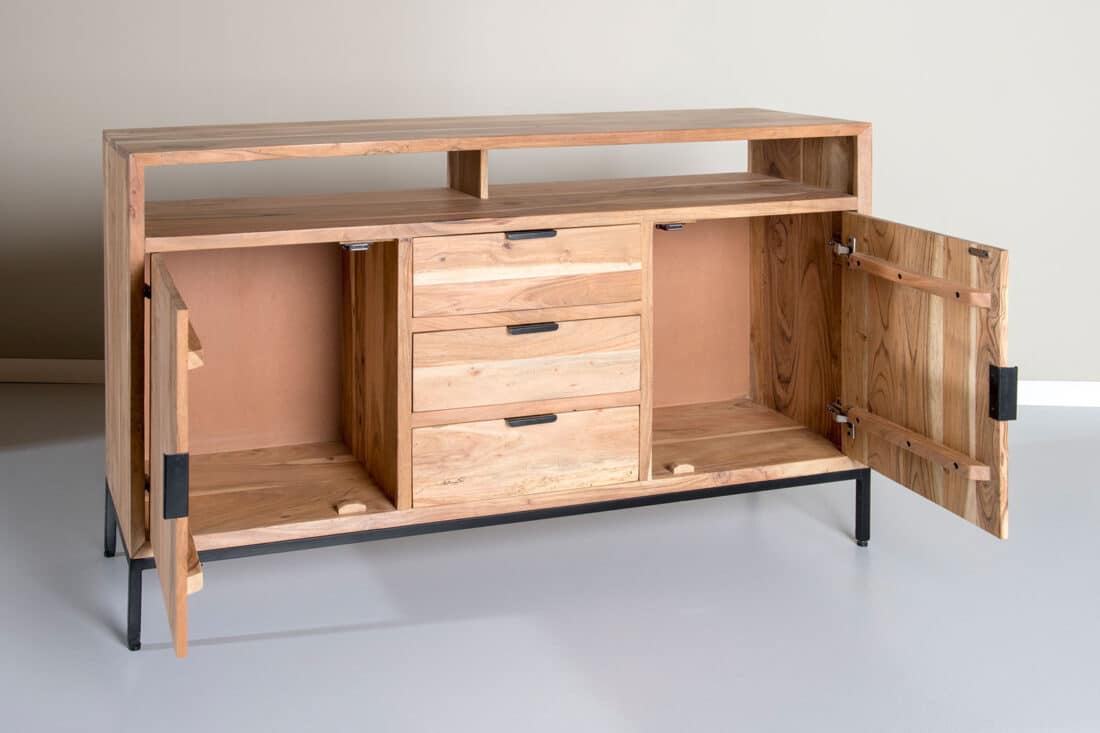 Livingfurn Dressoirs Oslo Acasia 140 Cm