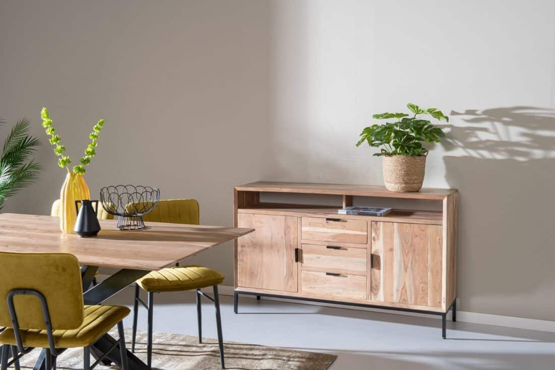 Livingfurn Dressoirs Oslo Acasia 140 Cm