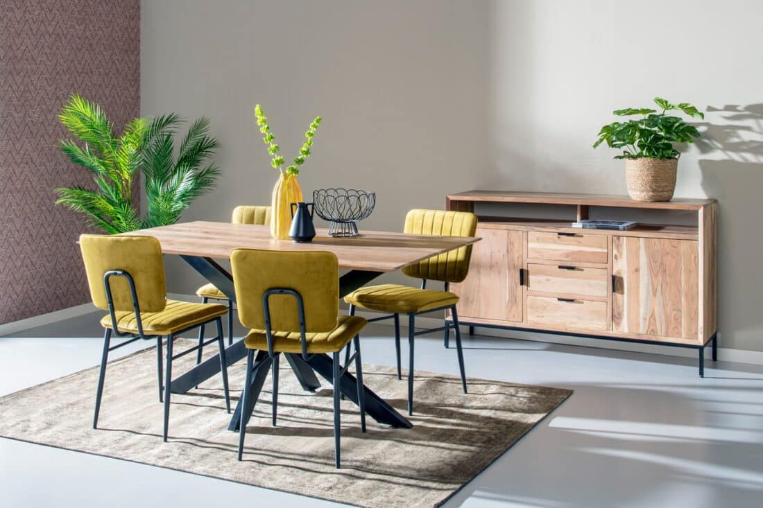 Livingfurn Dressoirs Oslo Acasia 140 Cm
