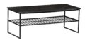 Livingfurn Salontafels Dian Marble Black Black 90cm