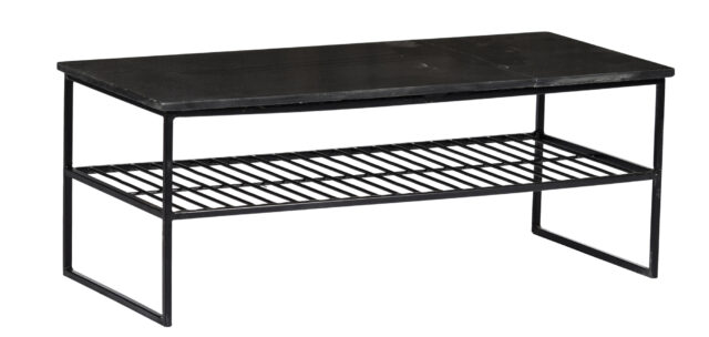 Livingfurn Salontafels Dian Marble Black Black 90cm