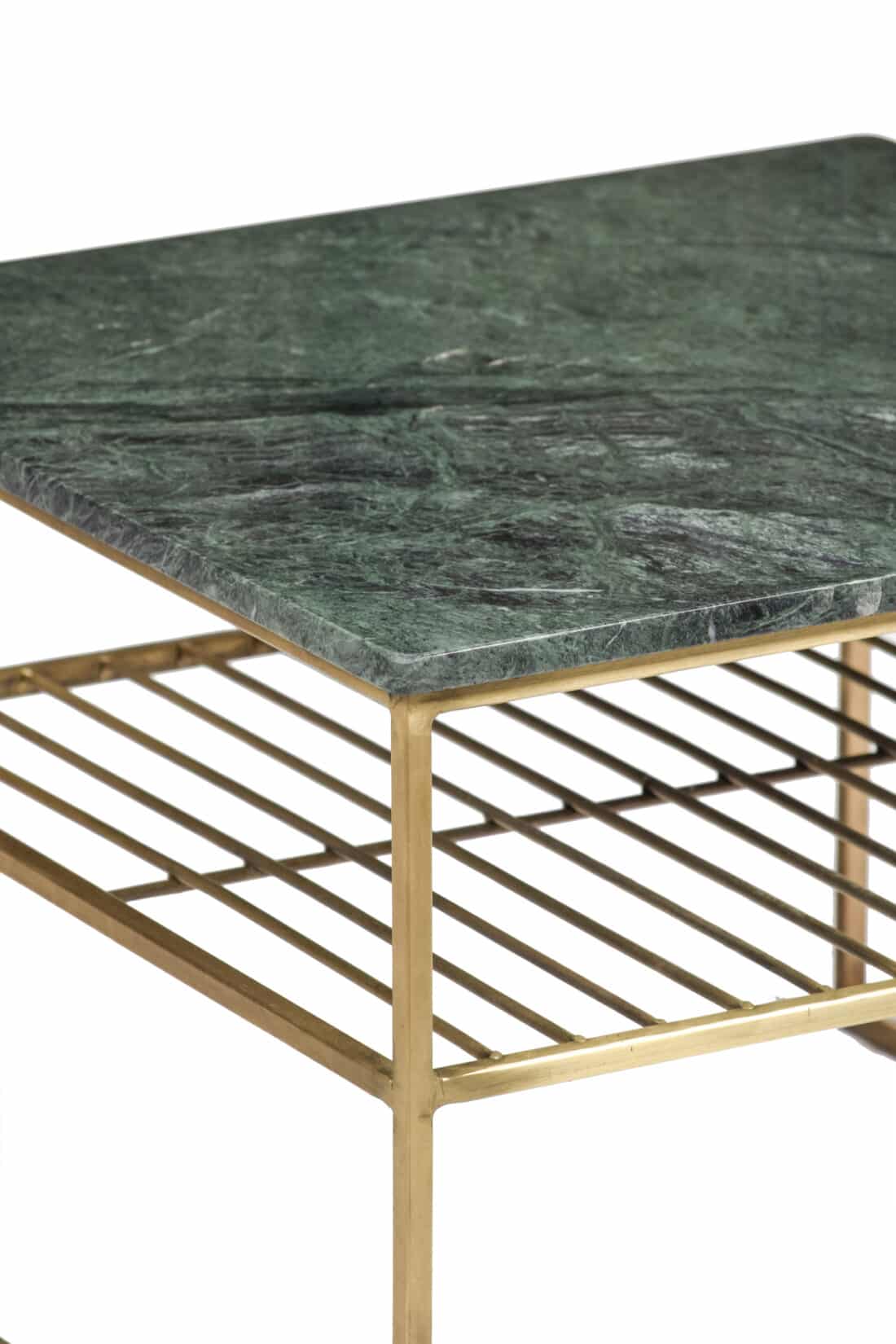Livingfurn Salontafels Dian Marble Green Gold 55cm