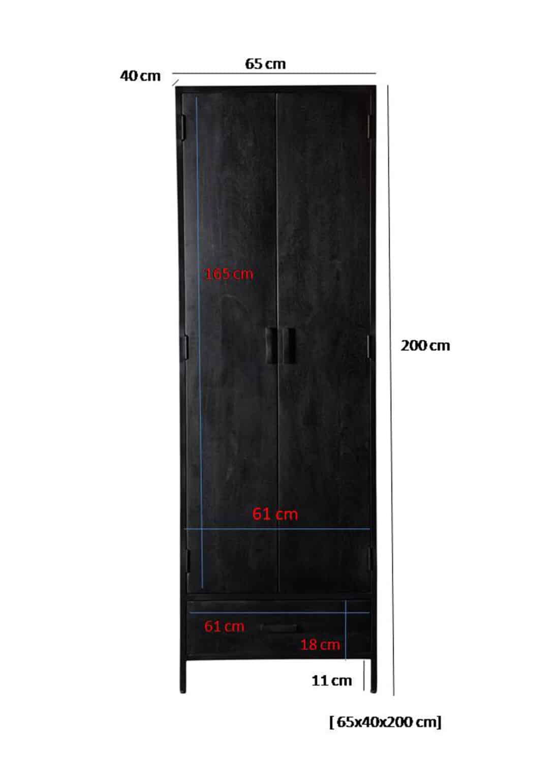 Livingfurn Kabinetten Kala 2 Doors 65cm
