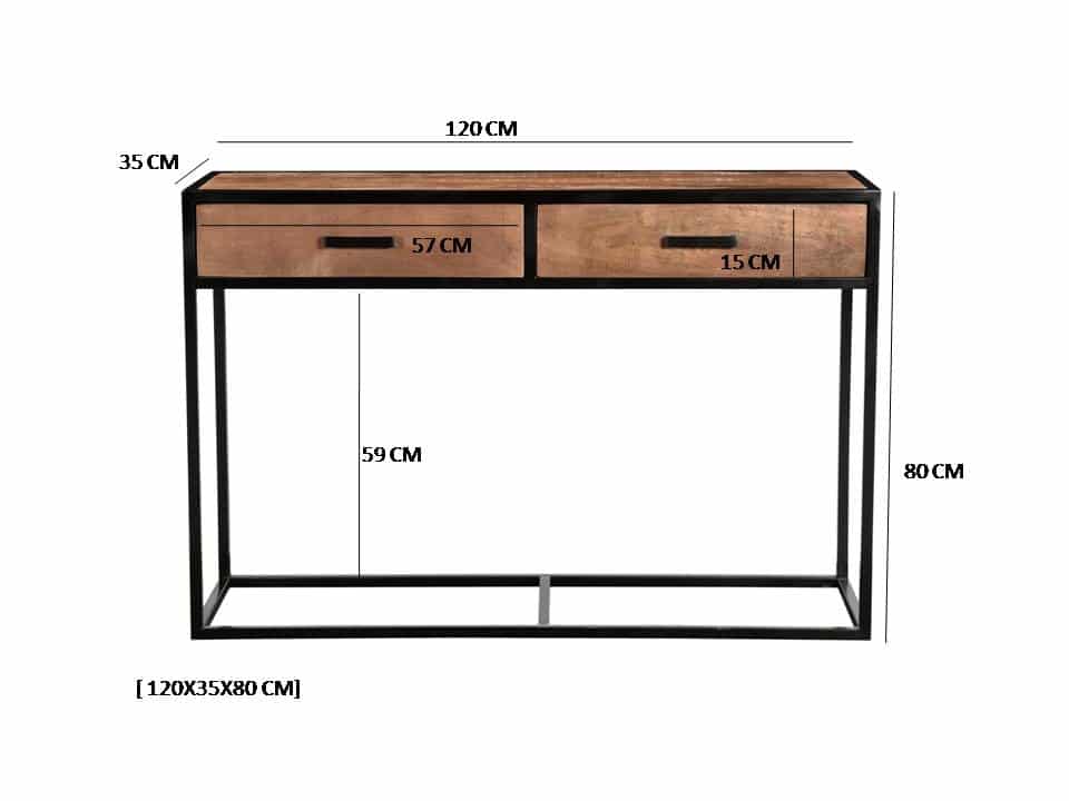 Livingfurn Wandtafels Sturdy 120cm