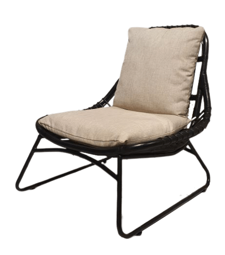 Livingfurn Fauteuils Brix Bowi Black