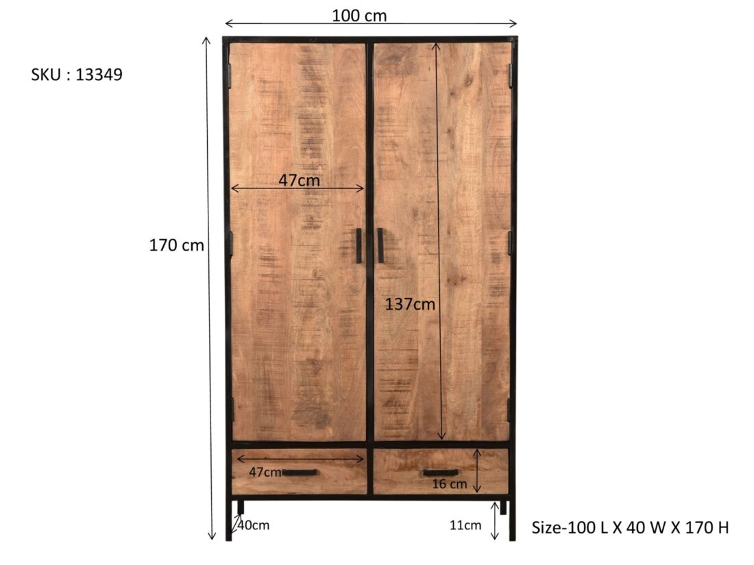 Livingfurn Kabinetten Sturdy 100cm