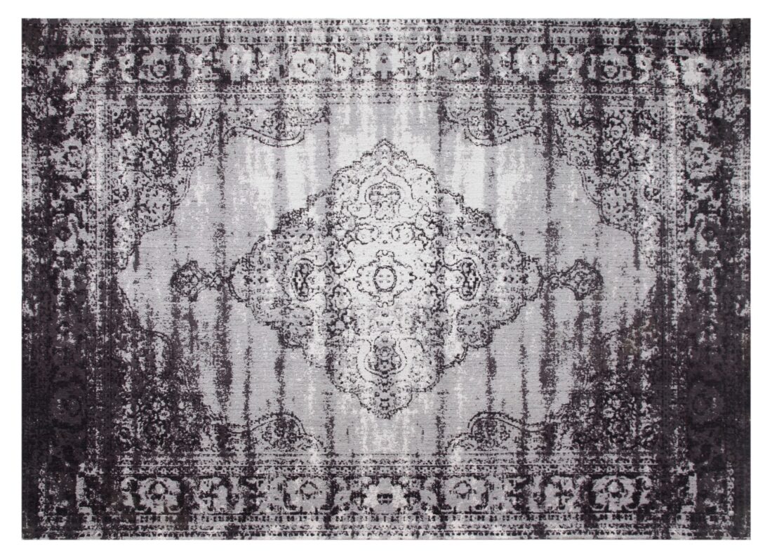 Livingfurn Vloerkleden Brix Kelly Vintage Black 200 215 290 Cm
