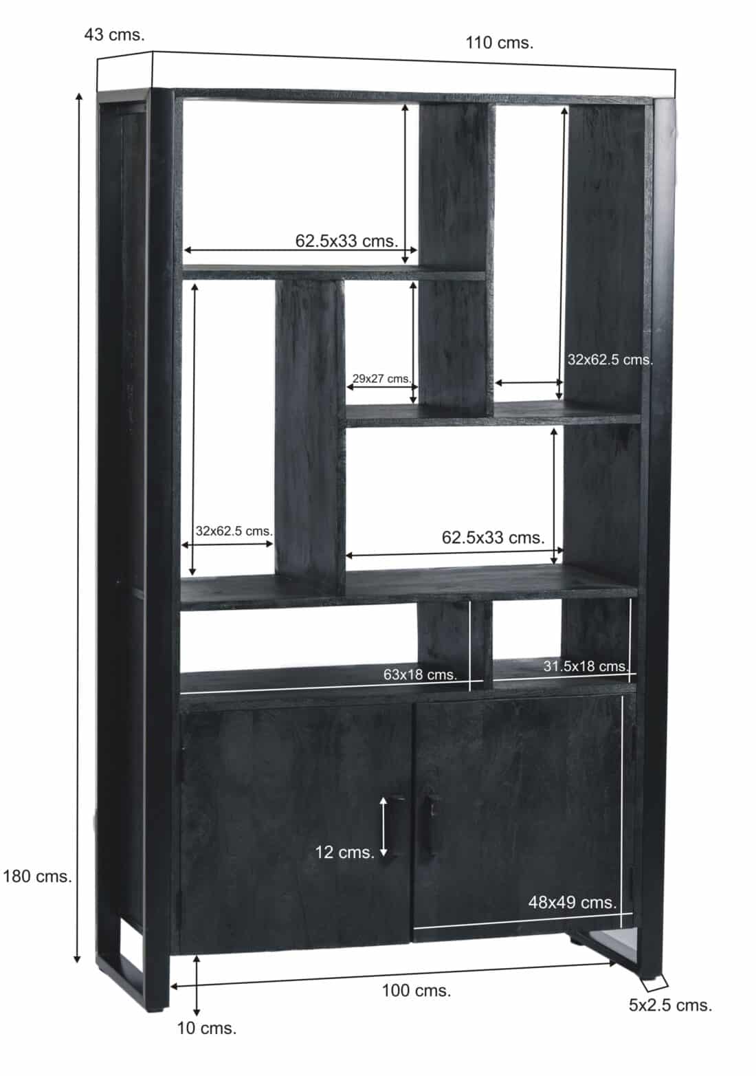 Livingfurn Kabinetten Norris 110cm