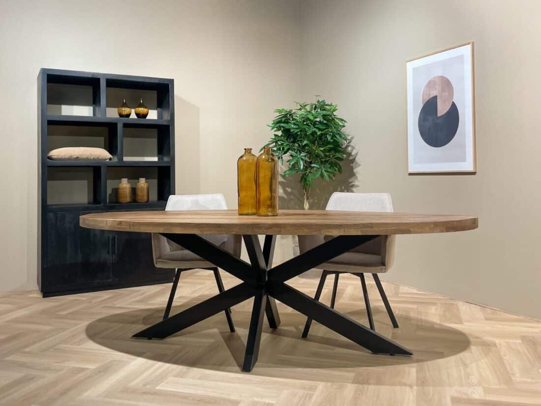 Livingfurn Eetkamertafels Sturdy Oval 160cm