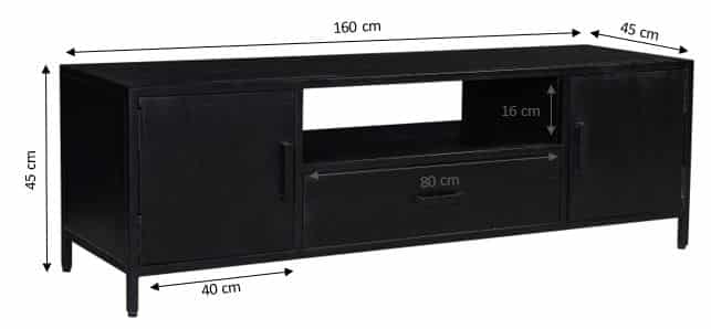 Livingfurn Tv Meubelen Kala 160cm