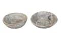 Livingfurn Decoratie Icons WD BOWL WH ITE TA004